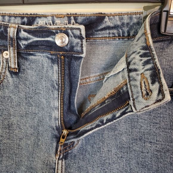 High Rise Jean Shorts - Picture 4 of 14